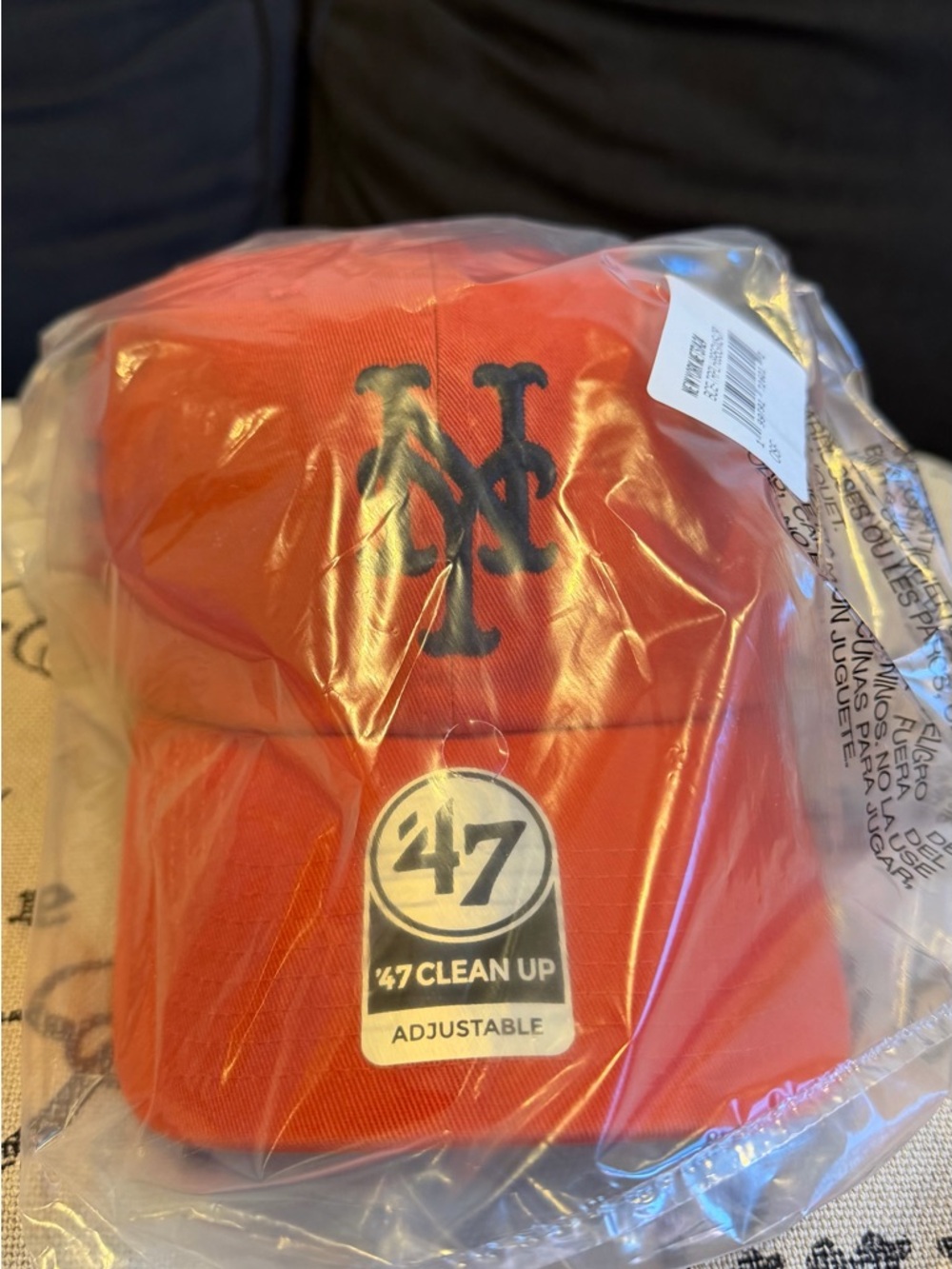 A24 x ‘47 Brand Marty Supreme New York Mets NYC Hat Cap Orange